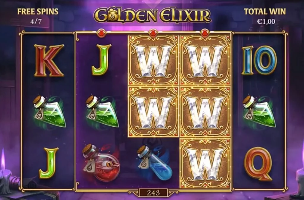 análisis golden elixir slot