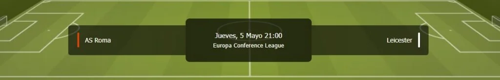 roma - leicester luckia 