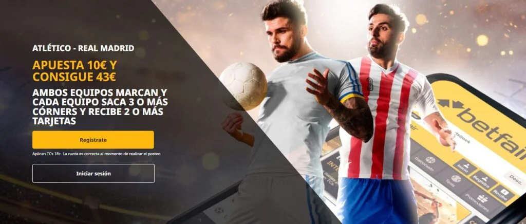 apuesta especial betfair atlético - madrid