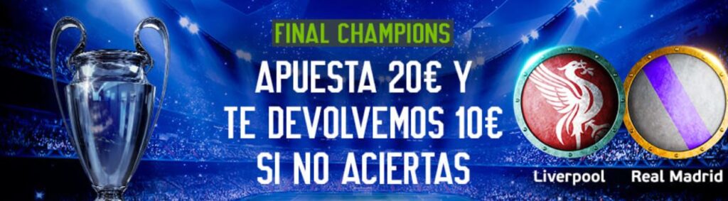 codere cashback final champions