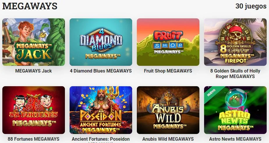 mejores slots megaways leovegas