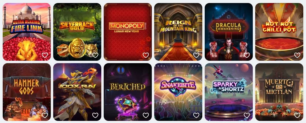 nuevos juegos casumo