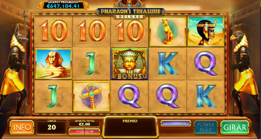 pharaoh´s treasure casino gran madrid