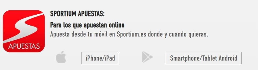 app sportium online