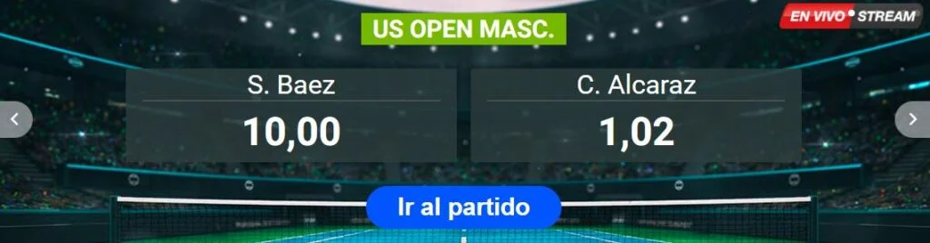 cuota especial codere us open