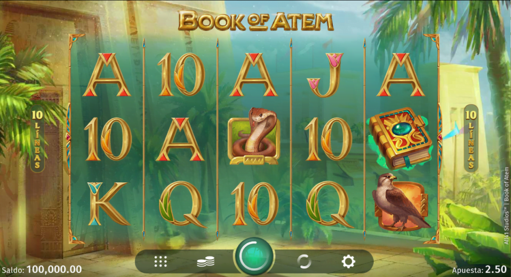 book of atem genesis casino