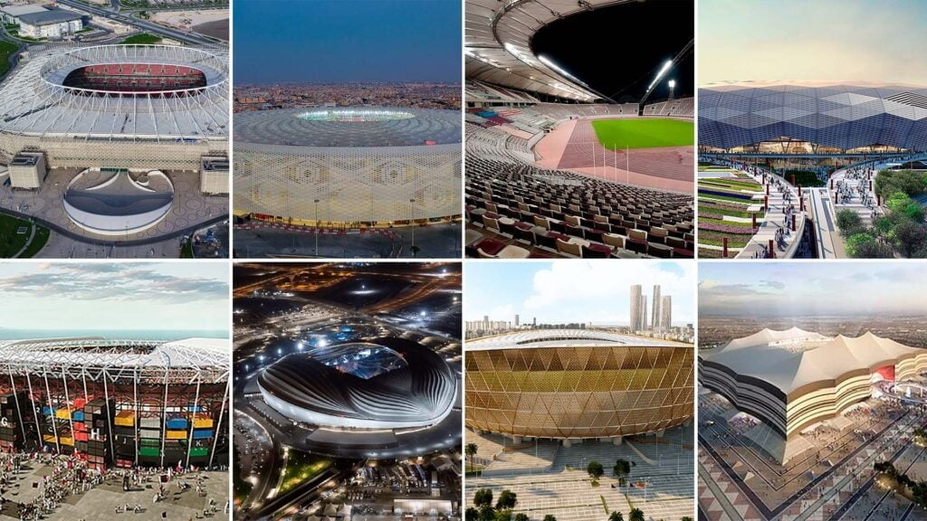 ocho estadios mundial