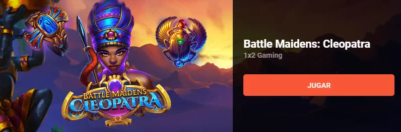 battle maidens: cleopatra leovegas