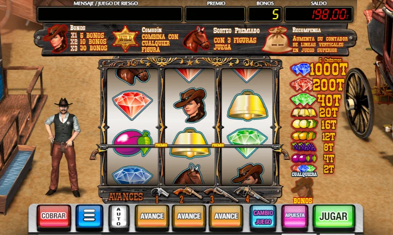 la fortuna del lejano oeste playjango