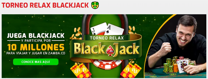 Zamba Torneo Relax Blackjack
