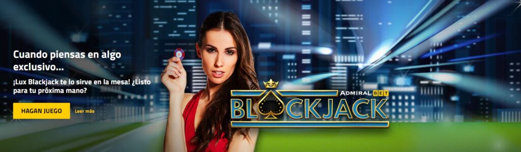 blackjack admiralbet casino