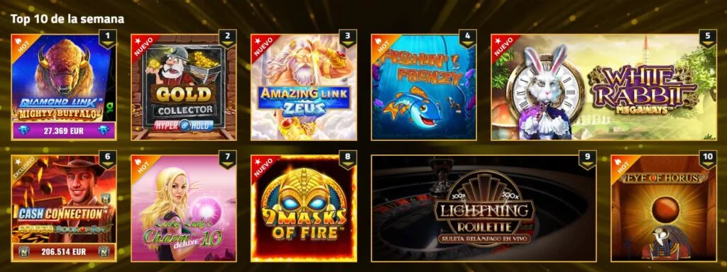 mejores juegos de la semana admiralbet