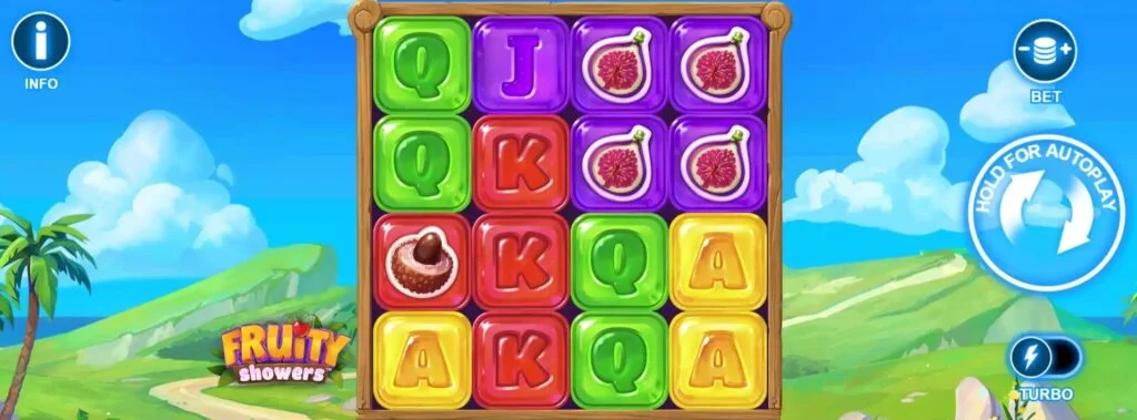 jugar fruity Showers slot