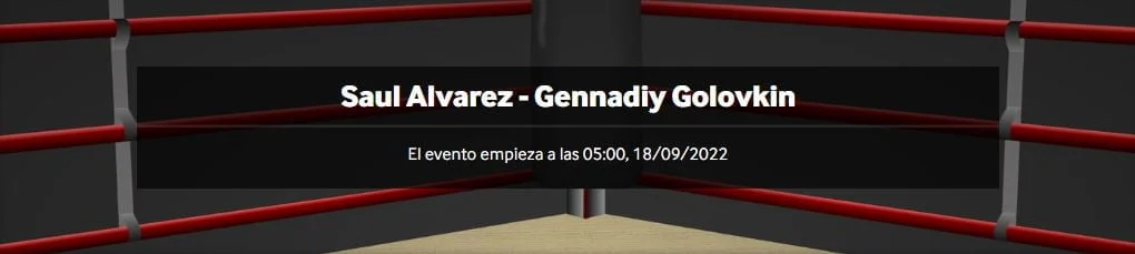 mejores apuestas canelo vs golovkin 3