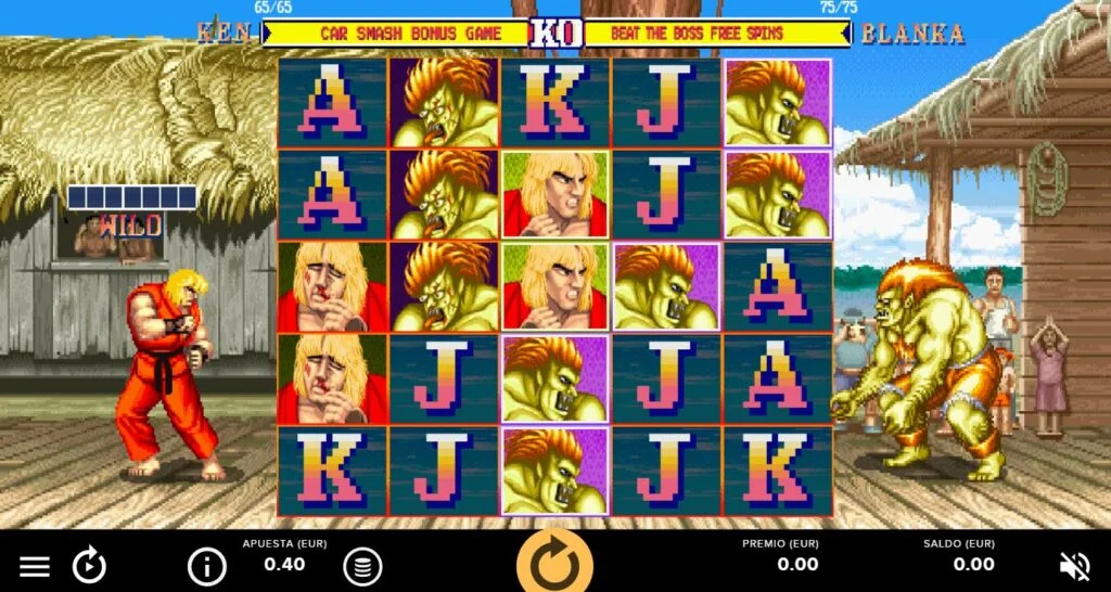 jugar a street fighter ii en casumo