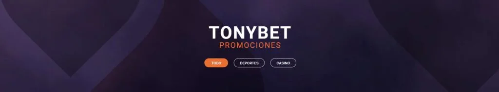 promociones de tonybet