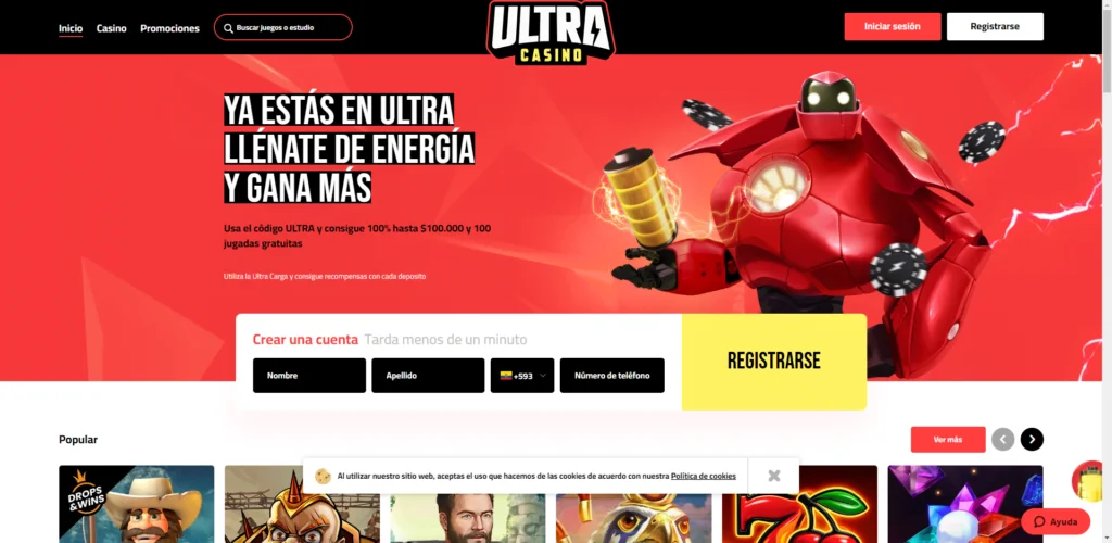 ultracasino bono casino