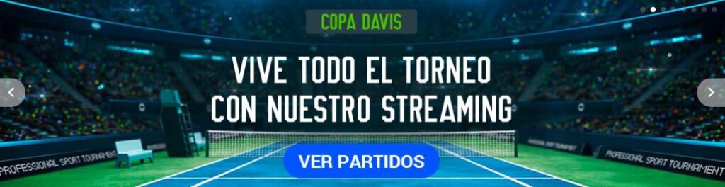 ver copa davis en directo online