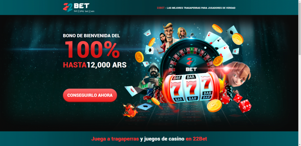 22bet bono casino en vivo