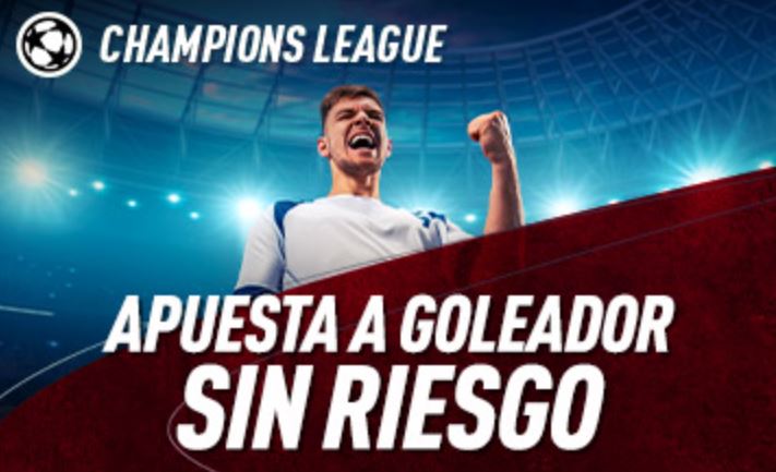 apuesta sin riesgo a goleador en sportium champions