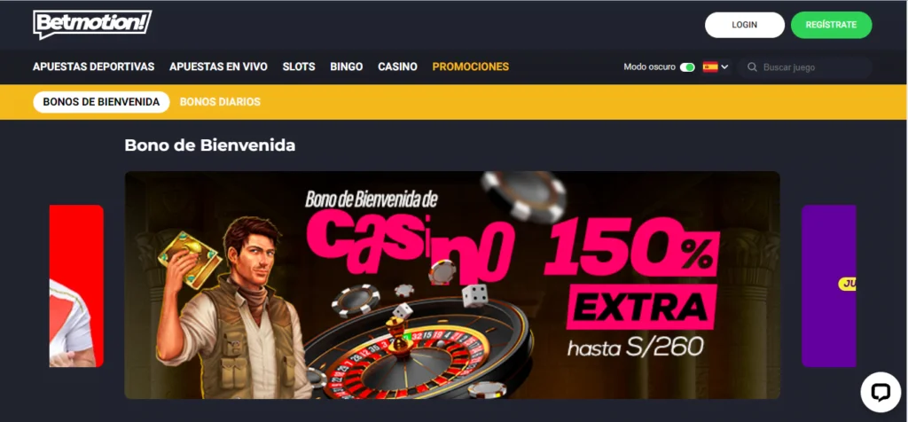 betmotion bono casino