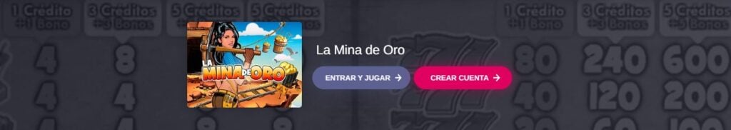 slot la mina de oro