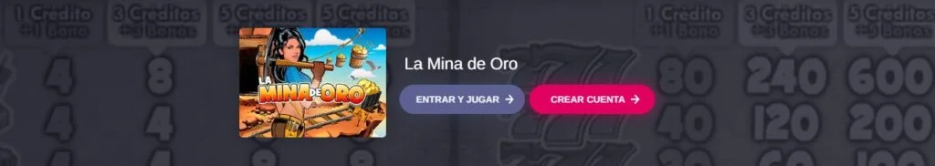 slot la mina de oro