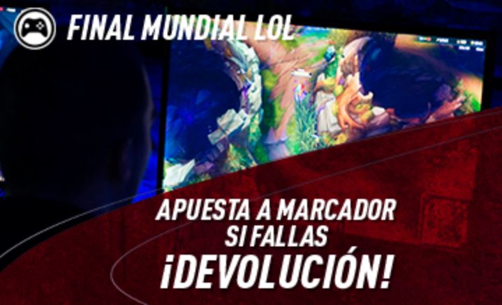 apuesta sin riesgo mundial de lol sportium