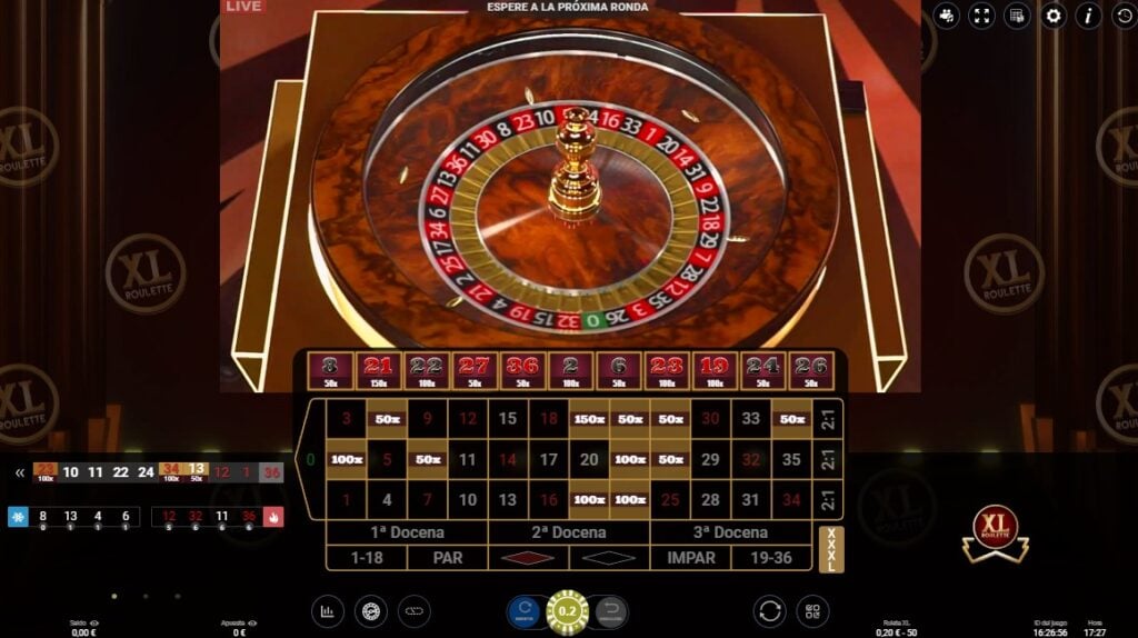 ruleta XL playjango