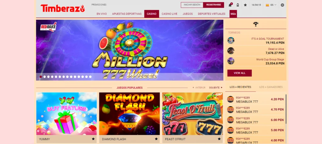 timberazo bono sin deposito