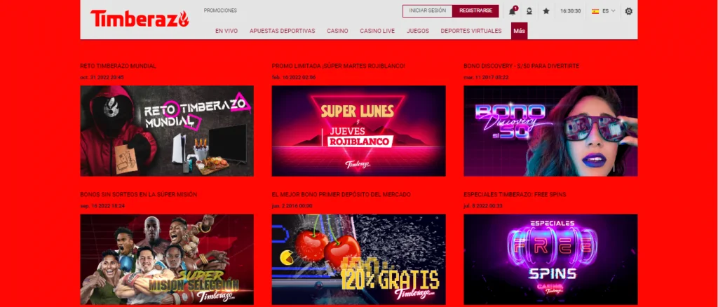 timberazo bono gratis