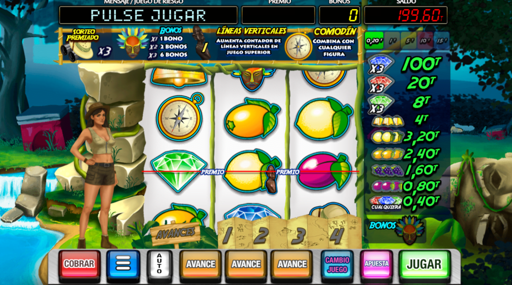 el tesoro de la jungla slot wanabet