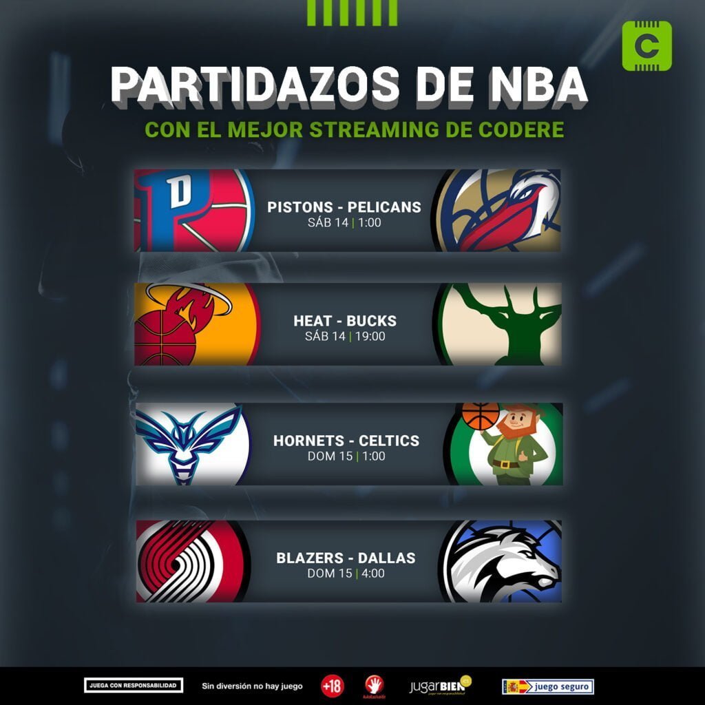 partidos online nba