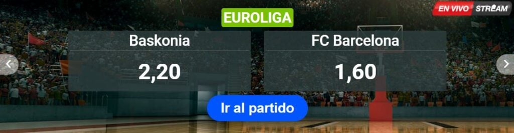 ver baskonia vs barcelona euroliga