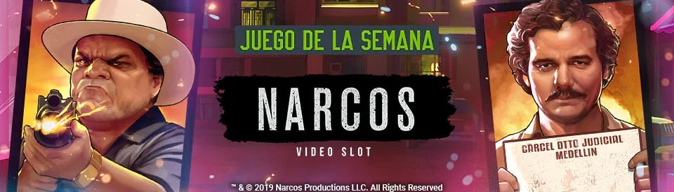 codere narcos video slot 