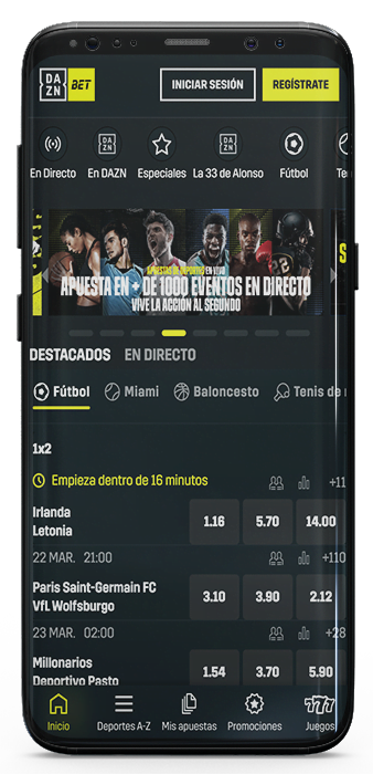 app DAZN Bet