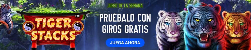 codere tiger stacks giros gratis