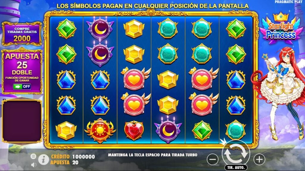 jugar a starlight princess