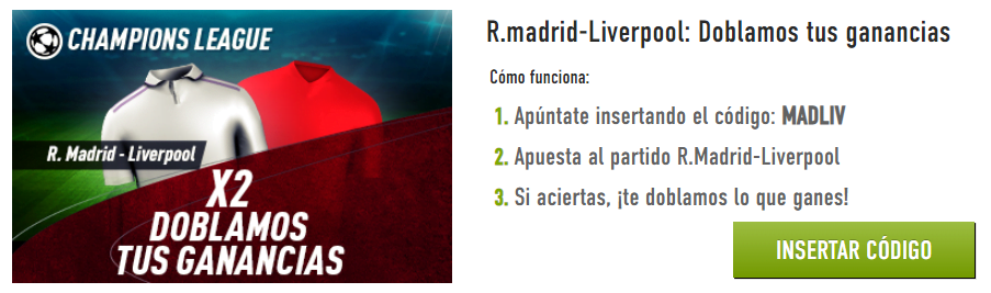 promocion sportium real madrid vs liverpool