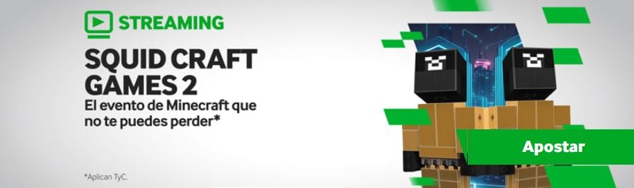 betway squid craft games día 3