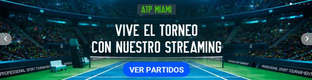 ver online masters 1000 miami open