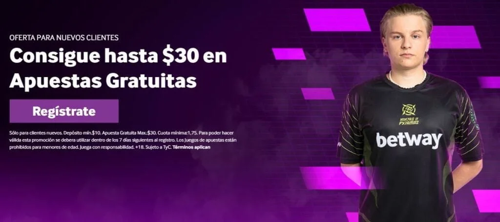 BETWAY bono sin deposito