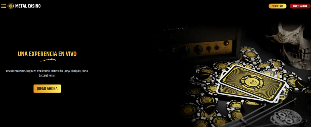 registro metal casino