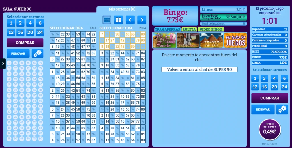 bingo super 90 yobingo