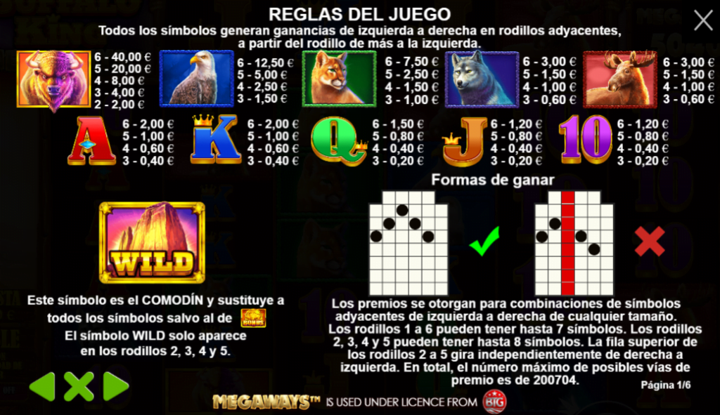 buffalo king slot sportium casino