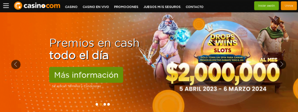 casino.com código promocional