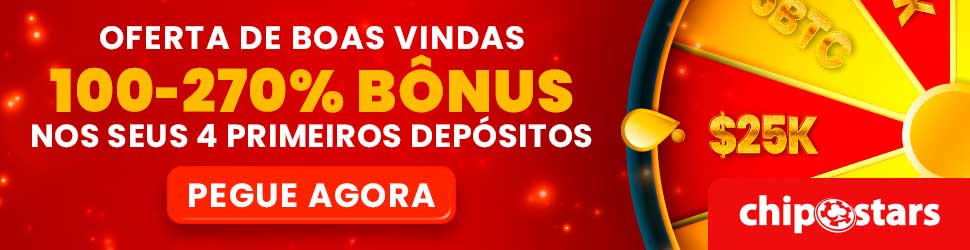 Chipstars Novo bônus boas-vindas 