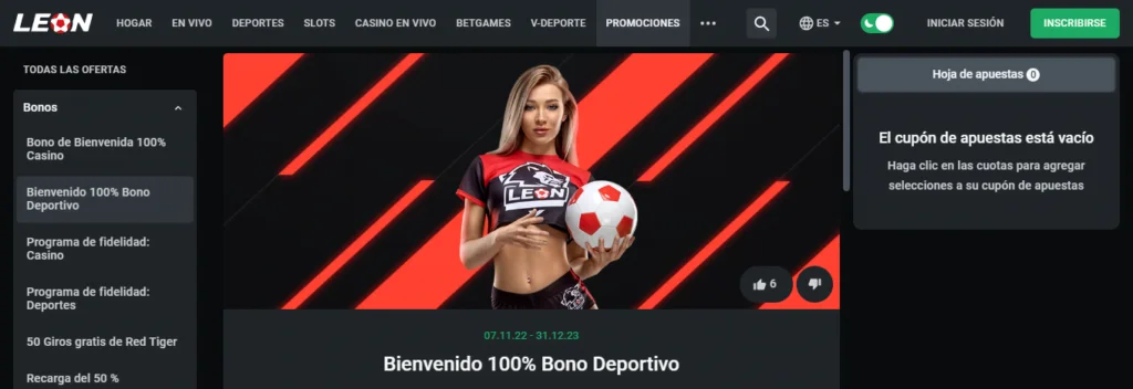 leonbet bono apuestas deportivas