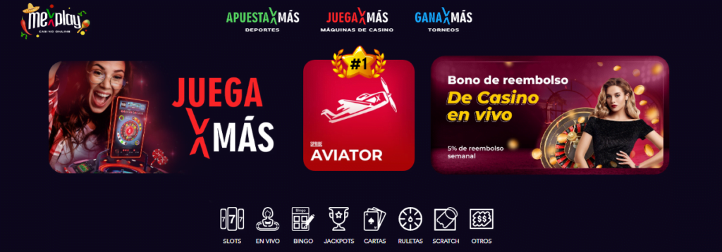 mexplay casino codigo promocional