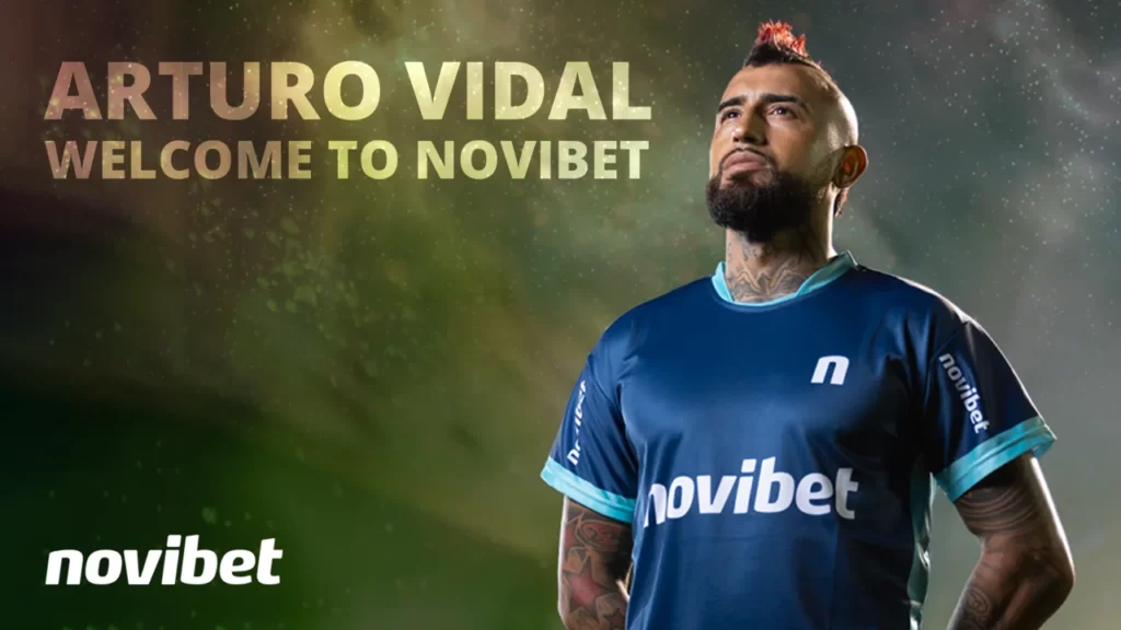 novibet arturo vidal embajador